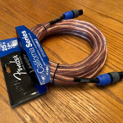 Fender California Series 25’ Clear Speaker Cable - FSC15425SS - 099-2514-030 2012 image 7