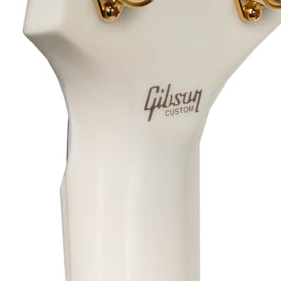 Gibson Les Paul Custom Electric Guitar w/ Ebony Fingerboard - Alpine White image 7