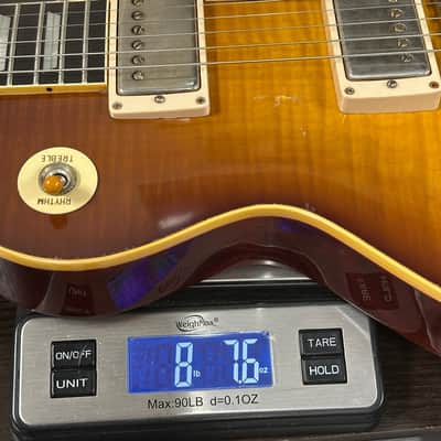 Gibson Custom Dealer Select 1959 Les Paul Brazilian Golden Poppy Light Aged w/case 96065 image 18