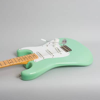 Fender American Vintage 1957 Reissue Stratocaster AVRI 6 string electric Guitar (1987), ser. #V025195, original tweed hard shell case. image 7