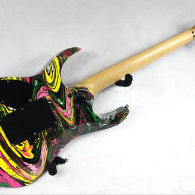 Custom Swirl Painted and Upgraded (MIK) Ibanez RG 270 Electric Guitar image 21