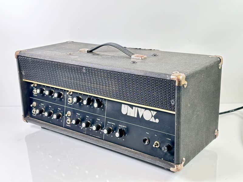 Univox U-50 Vintage Tube PA Guitar Amplifier Head image 1