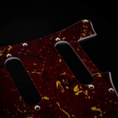 PRS Silver Sky / Silver Sky SE Pickguard / 4-ply M-Tortoise / Custom Pickguard / Stormguitar image 7