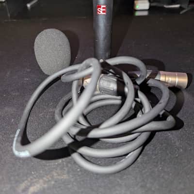 sE Electronics sE7 Small Diaphragm Cardioid Condenser Microphone Single 2018 - Present - Black image 4