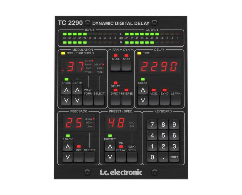 TC Electronic 2290-DT Desktop Delay Plugin Controller image 1