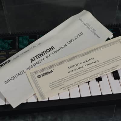 Yamaha Portasound PSS-170 Mini Synthesizer Keyboard Vintage 1987 w Original Box & FAST Same Day Shipping image 8
