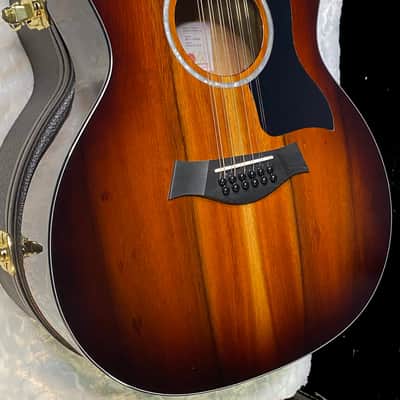 NEW! Taylor 264ce-K DLX Grand Auditorium 12-string Acoustic-Electric Guitar - Shaded Edge Burst - Authorized Dealer - 5.1lbs - G06224 image 5