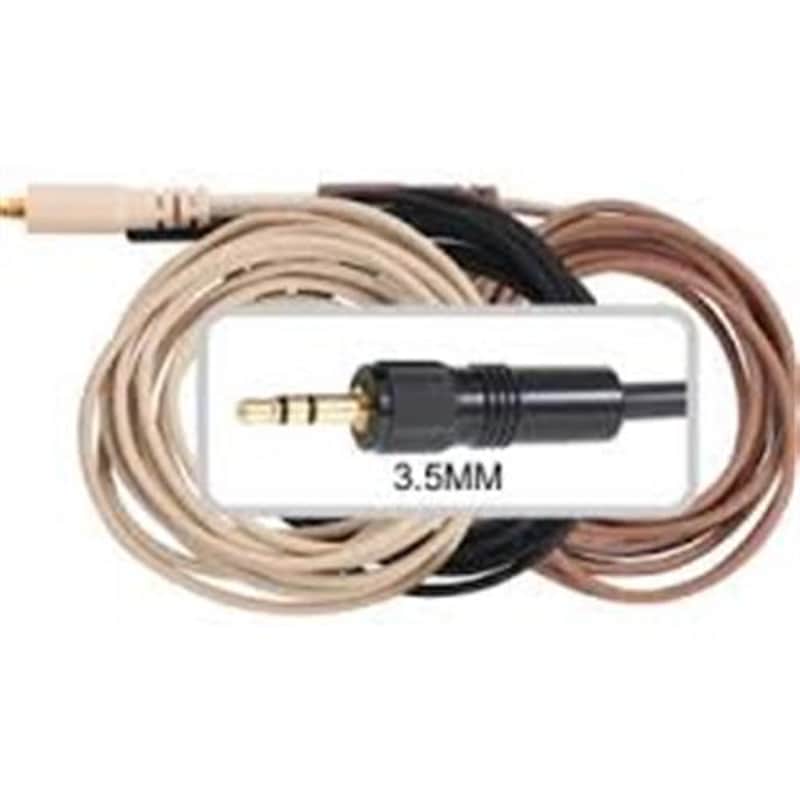 Galaxy Audio Sennheiser Lavalier Cable, Black image 1