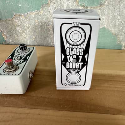 Pigtronix Class A Boost Micro 2018 - White / Black image 7