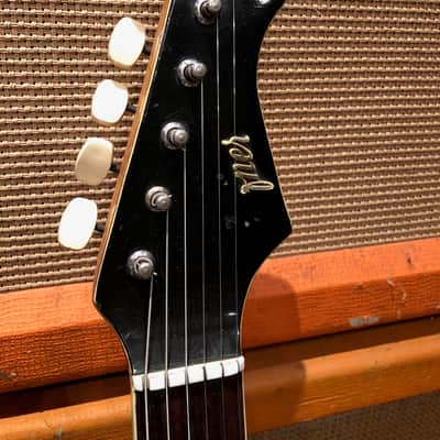 Vintage 1964 Hofner Galaxie 176 Solid Red Electric Guitar image 12