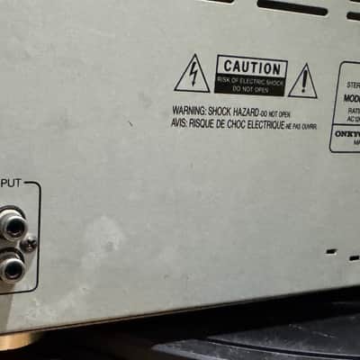 Onkyo M-5200 Power Amp Rare Japan Made Audiophile Clean Tested Working image 7