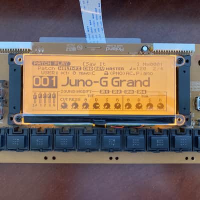 Roland Juno-G Juno G replacement screen LCD display NEW !!!