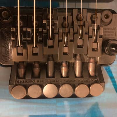 Jackson Soloist Archtop Pro 1990 Transparent blue image 7