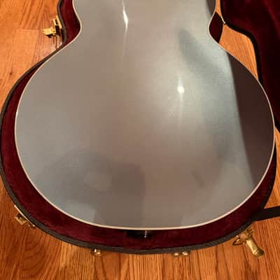 Gretsch G6136T-140 140th Anniversary Double Platinum Falcon 2023 - Present Two-Tone Stone Platinum / Pure Platinum image 6