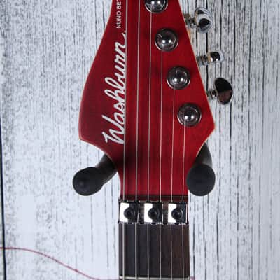 Washburn N2 Padauk Nuno Bettencourt N2 Electric Guitar Padauk Stain with Gig Bag image 11