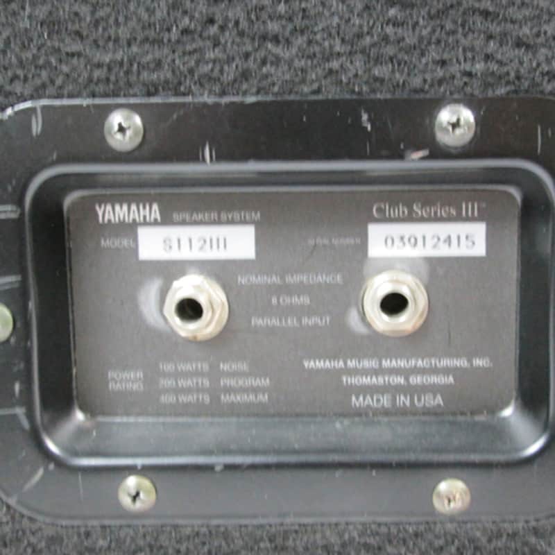 Yamaha Club Series III 12