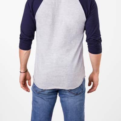 Fender Guitars Peace Sign Graphic Raglan Shirt, Size Medium #9147419406 image 3