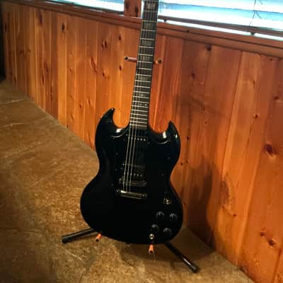 Gibson SG Standard Dark Guitar Center-Exclusive Electric Guitar Ebony 2025 - Ebony image 1