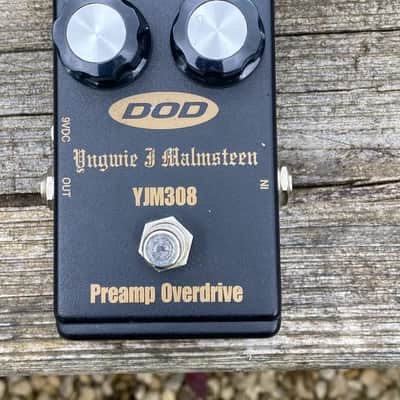 DOD YJM308 Yngwie J. Malmsteen Preamp Overdrive 2010s - Black image 1