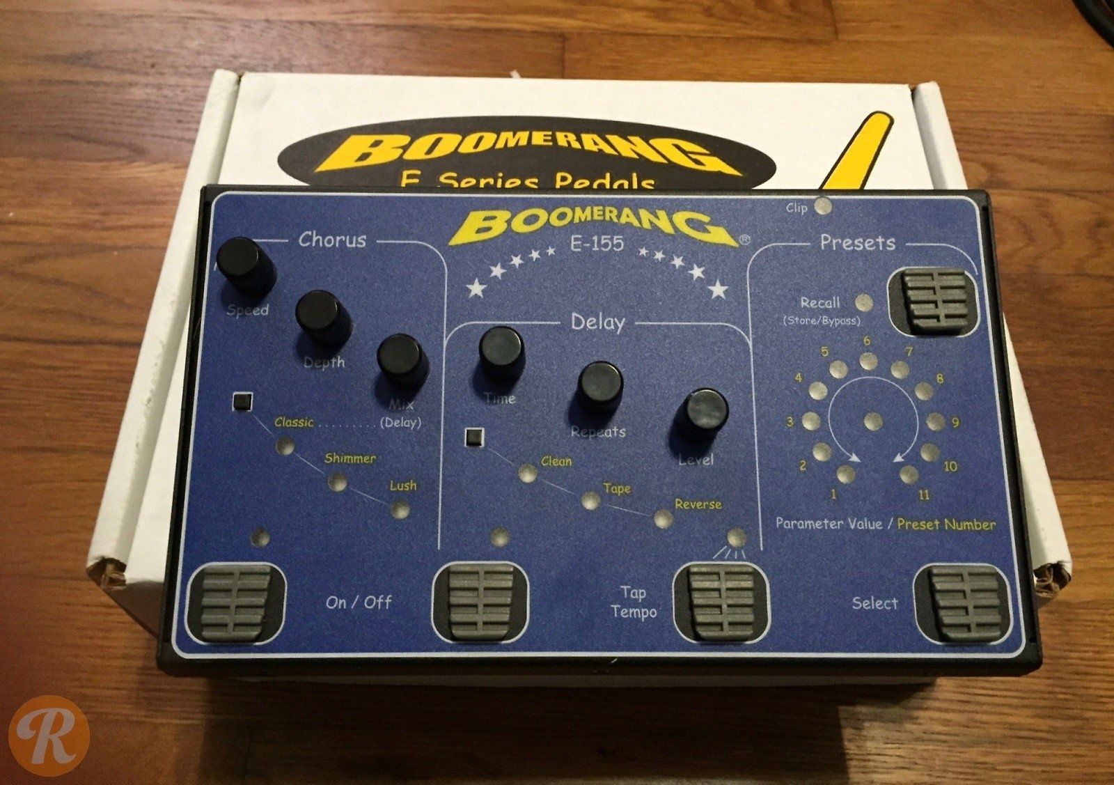 Boomerang E-155 Chorus and Delay | Reverb