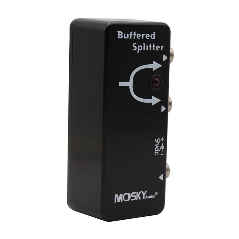 New Mosky Guitar Effect Pedal Signal Buffer Splitter Dual Clean Output High Quality image 1