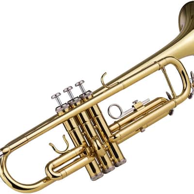 Trumpet Bb B Flat Brass Trompetas Instrumento with Mouthpiece Gloves for Standard Student Beginner and Teacher image 3