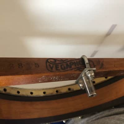 Stunning Vega Vegaphone / Tubaphone  Artist  Tenor Banjo c.1926 (94 years old!) image 7