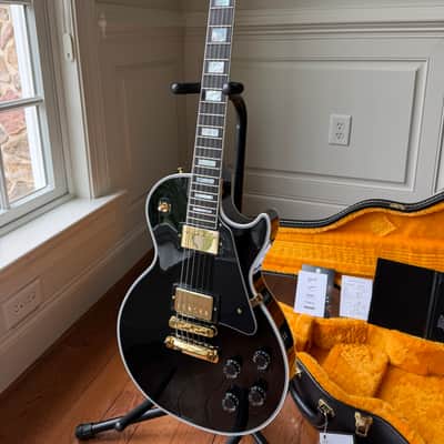 2026 Gibson Custom Shop Les Paul Custom - Ebony Black image 3