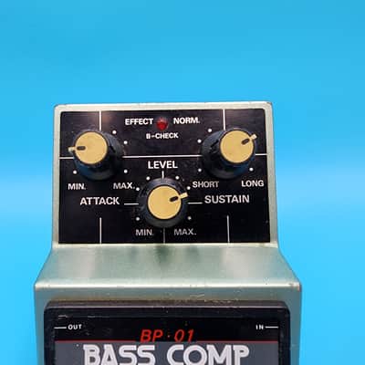 Rare Vintage 80s Maxon BP-01 Bass Comp Guitar Effect Pedal Japan MIJ image 2
