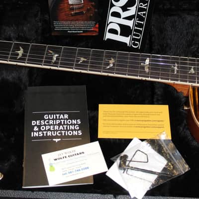 2023 PRS Paul Reed Smith - McCarty 594 10 Top Single Cut - Yellow Tiger image 11