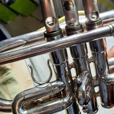 Schilke E1 - small bore Eb and D 1960s - Silver plated image 18