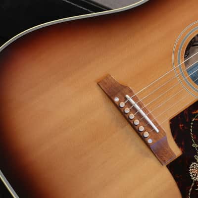 2021 Epiphone FT-110 Frontier (Gibson Montana) Acoustic Guitar Sunburst + OHSC image 4