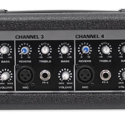 Rockville RPM45 1800w Powered 4 Channel Mixer/Amplifier w USB/EQ/Effects/Phantom image 1
