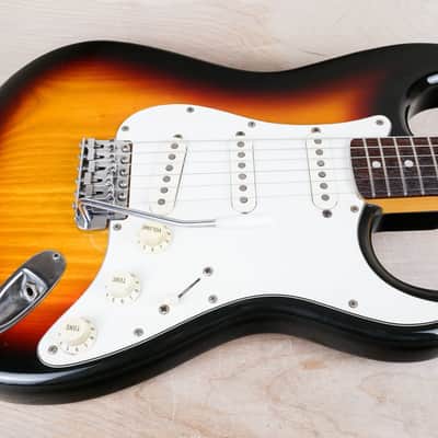 Fender ST72-115 Stratocaster Reissue MIJ 1986 Sunburst Highest Model Tier USA PUs Fujigen Vintage Japan w/ Bag image 5