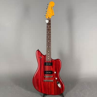 2014 Fender Modern Player Jaguar P90 mahagoni inkl. Softbag image 3