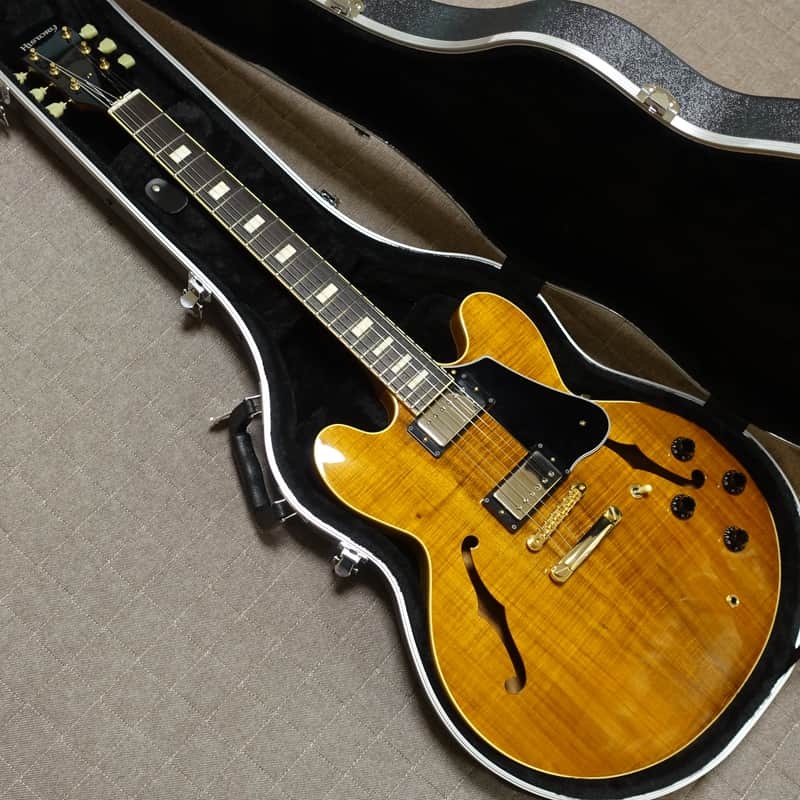 2020 History SA-Plus Koa ES 335 Type Semi-hollow Electric Guitar Made in Japan MIJ Terada image 1