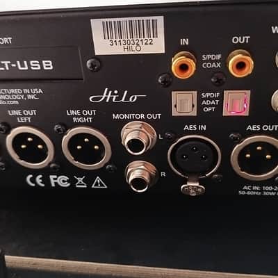Lynx Hilo Reference A/D D/A Converter System with LT-USB Card 2010s - Silver image 5