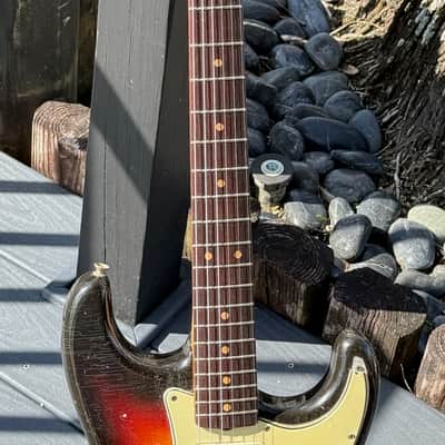 Fender Stratocaster 1963 - the perfect 'burst w/all Stevie Ray Vaughan features ! image 8