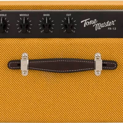 Fender Tone Master FR-12 Electric Guitar Powered Cabinet, 1000W, Tweed image 4