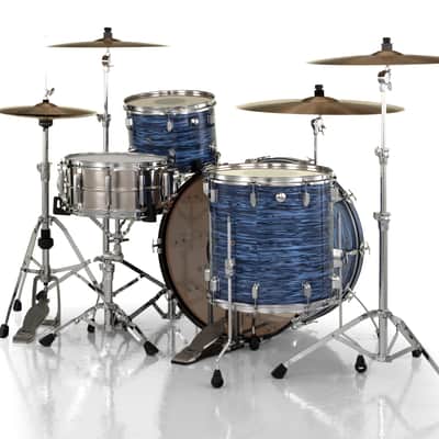 Pearl President Deluxe Ocean Ripple 3pc Shell Pack 24x14 13x9 16x16 Drums | Authorized Dealer image 8