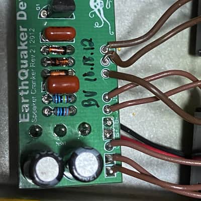 EarthQuaker Devices Speaker Cranker V1 Overdrive boost 2012 image 5