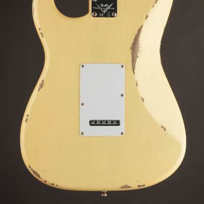 Fender Custom Shop Strat Pro NAMM 2025 Aged Vintage White/Relic image 11