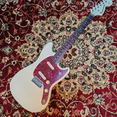 2019 Fender Char Signature Mustang Zicca Limited Edition Olympic White w/ Matching Headstock, Japanese Domestic Only, MIJ Japan image 5