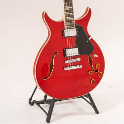 Washburn SH35TR | Wing Series Semi Hollow Electric Guitar, Trans Red. New with Full Warranty! image 13
