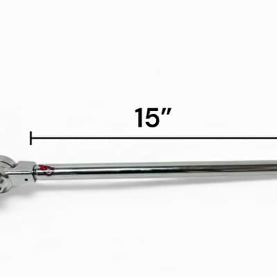 UNLOCK 18” 3-Zone Ride Crash Bell Ozone FX Cymbal w Arm for Roland Alesis Kit image 7