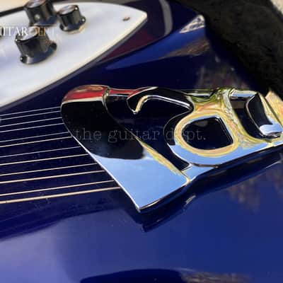 ♚TIMEWARP♚RARE♚2009 Rickenbacker 370-12 String ♚ MIDNIGHT BLUE ! ♚360♚£80 SETUP♚ image 8