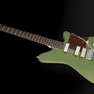 Tao Guitars Sutorato “U-A-M” - Lincoln Green (black filled pores) w/ ABM 2-Point Trem. NEW (Authorized Dealer) *VIDEO ADDED* image 6