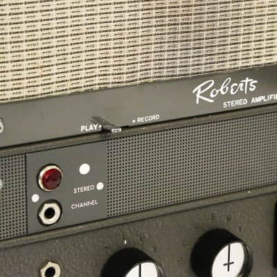 1965 Roberts / AKAI A-901 Mic Pre Vintage Field Reference Stereo Amplifier - 100% All Original! image 5