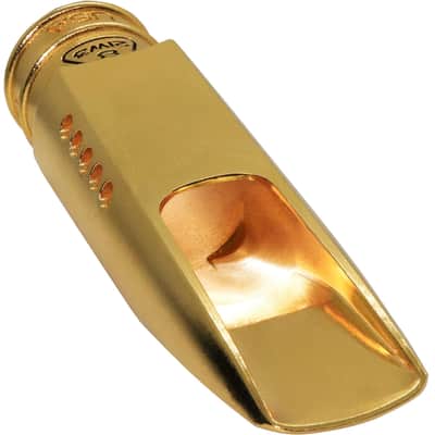 Theo Wanne Alto Saxophone Durga 5 Gold Plated Mouthpiece-DURGA 5 - #8 Gold Plated (0.86") image 3