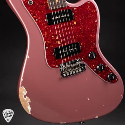 2024 - Suhr Eddie's Guitars Exclusive Roasted Classic JM Antique - Burgundy Mist image 6